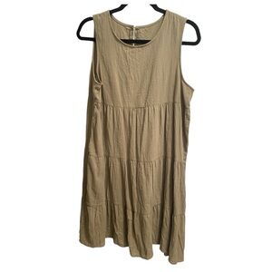 Unbranded‎ Hunter Green Sundress size XL EUC